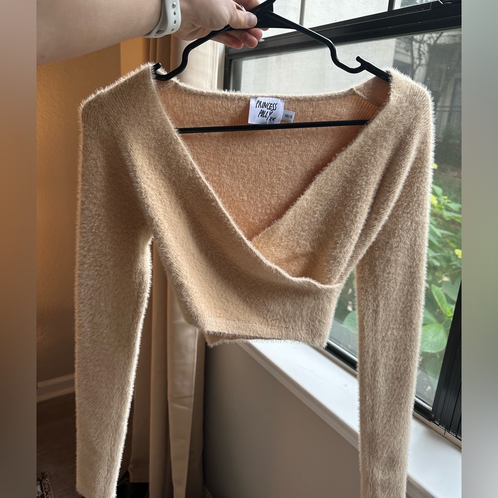 Princess Polly Wrapped Sweater Top